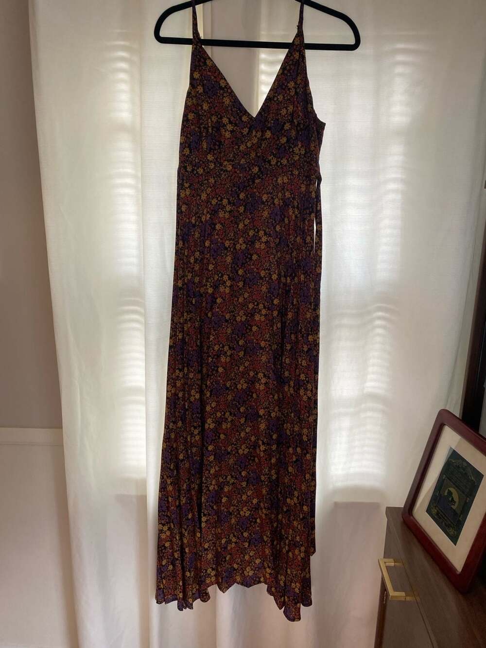 Floral Boho Maxi Dress - Size XL